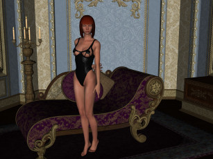 Картинка 3д+графика люди+ people фон взгляд девушка