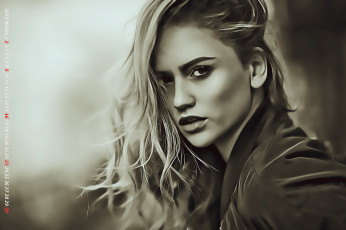 Картинка календари компьютерный+дизайн лицо взгляд девушка