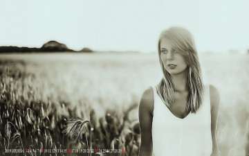 Картинка календари компьютерный+дизайн растение природа девушка