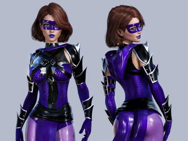 Обои картинки фото 3д графика, люди , people, фон, взгляд, девушка