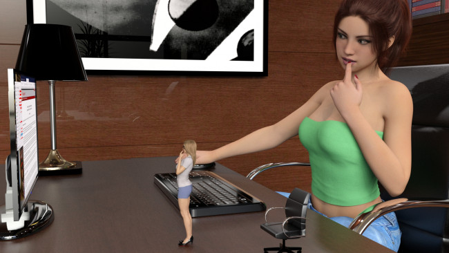 Обои картинки фото 3д графика, фантазия , fantasy, взгляд, девушка, фон