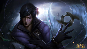 Картинка видео+игры league+of+legends парень оружие магия aphelios