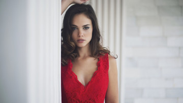 Картинка девушка+в+красном+белье девушки -+брюнетки +шатенки девушка красивая супер секси няша нежная классная модница лапочка мадам barbara osorio