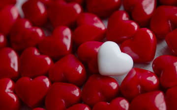 Картинка праздничные день+святого+валентина +сердечки +любовь сердечки