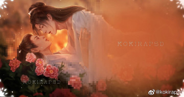 Картинка рисованное кино +мультфильмы вэй усянь лань ванцзи цветы