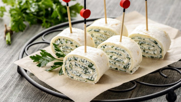 Картинка еда салаты +закуски закуска рулетики