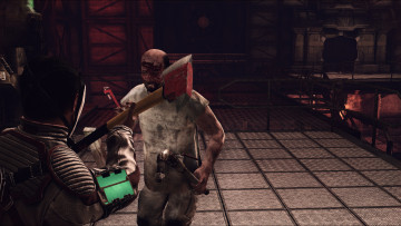 Картинка видео+игры afterfall +insanity человек оружие монстр