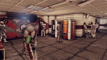 Картинка видео+игры afterfall +insanity люди коридор