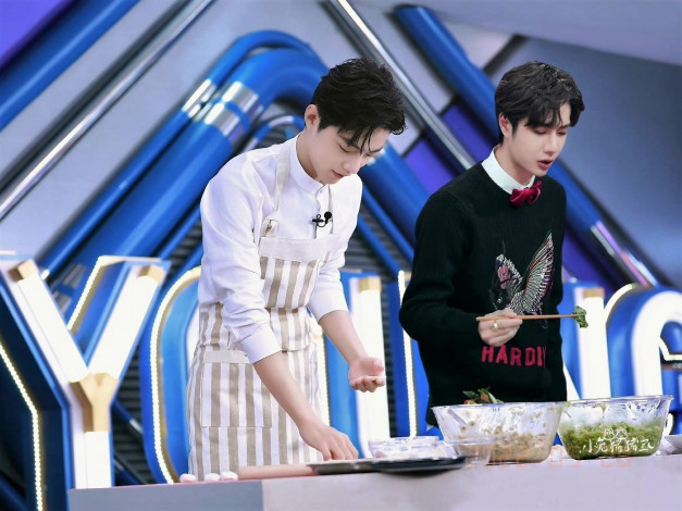 Обои картинки фото разное, компьютерный дизайн, сяо, чжань, ван, ибо, еда