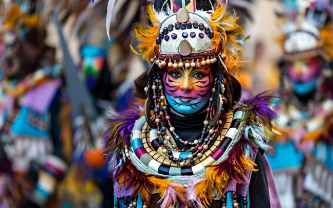 Обои картинки фото разное, маски,  карнавальные костюмы, карнавальный, костюм, макияж