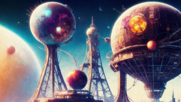 Картинка фэнтези иные+миры +иные+времена нейросети графика нейроарт ai art нейронные сети рисунки нейро искусство фантастика