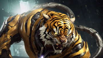 Картинка фэнтези роботы +киборги +механизмы нейросети графика нейроарт ai art нейронные сети рисунки нейро искусство