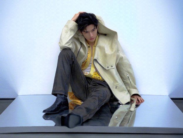 Обои картинки фото мужчины, gong jun | simon gong, актер, куртка