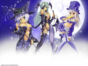 Картинка аниме halloween magic