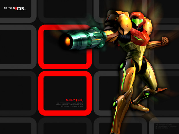 Обои картинки фото metroid, prime, hunters, видео, игры