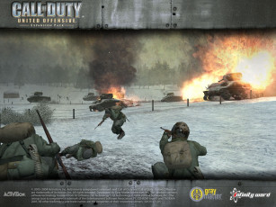 Картинка call of duty united offensive видео игры