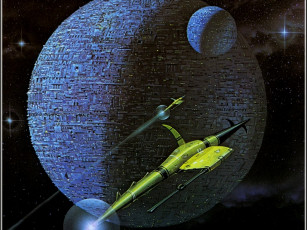 Картинка фэнтези космические корабли звездолеты станции