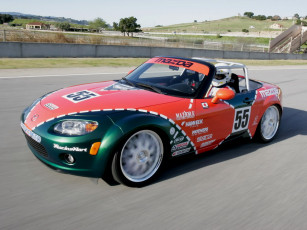 Картинка mazda mx5 roadster автомобили