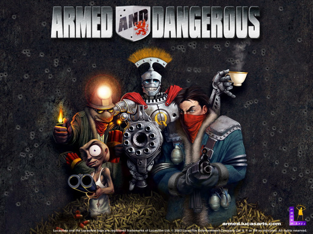 Обои картинки фото armed, and, dangerous, видео, игры