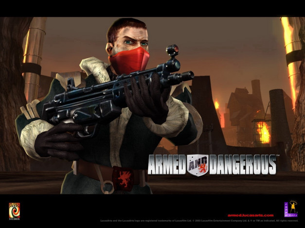 Обои картинки фото armed, and, dangerous, видео, игры