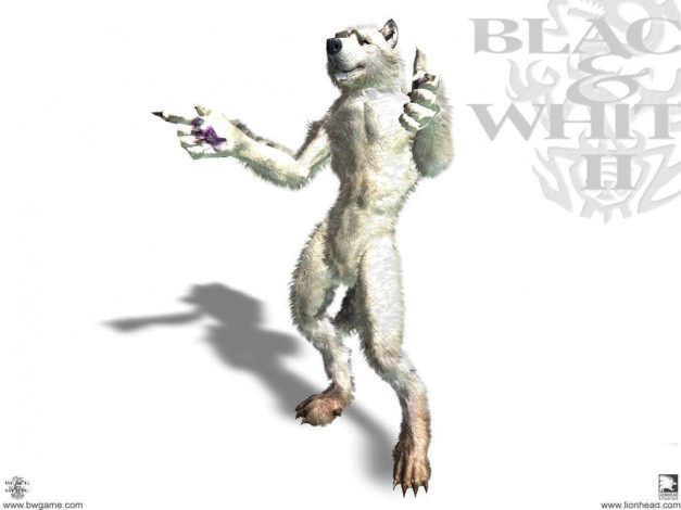 Обои картинки фото black, white, видео, игры, ii