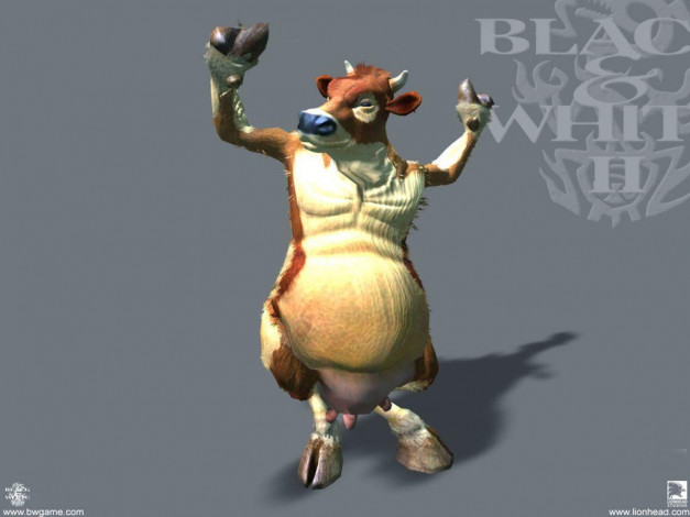 Обои картинки фото black, white, видео, игры, ii