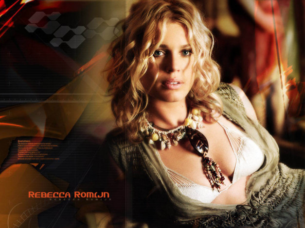 Обои картинки фото Rebecca Romijn, девушки