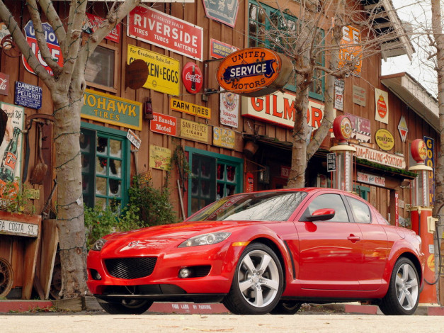 Обои картинки фото mazda, rx, автомобили