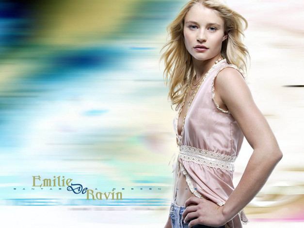 Обои картинки фото Emilie De Ravin, девушки