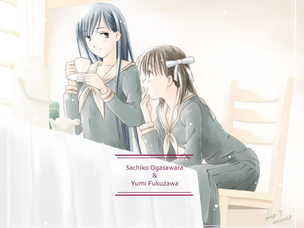 Обои картинки фото аниме, maria, sama, ga, miteru