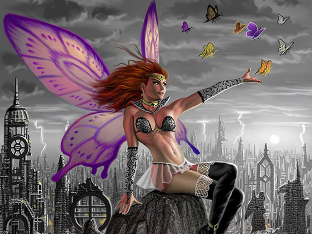 Обои картинки фото фэнтези, феи