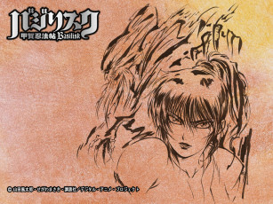 Картинка аниме basilisk