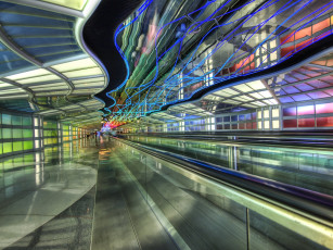 Картинка the underground peoplemover to international terminal техника метро