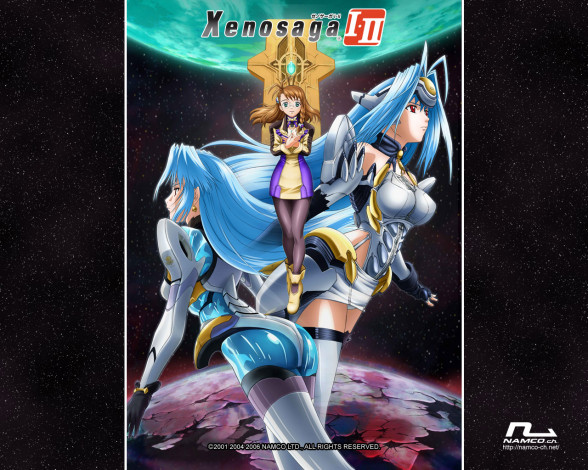 Обои картинки фото аниме, xenosaga