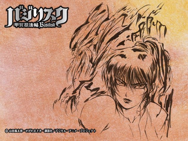 Обои картинки фото аниме, basilisk
