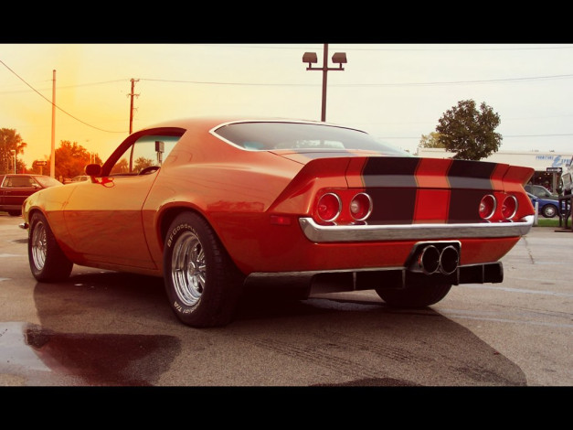 Обои картинки фото автомобили, camaro