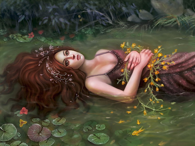 Обои картинки фото фэнтези, девушки