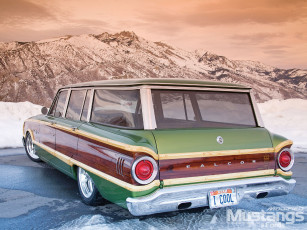Картинка 1963 falcon squire wagon автомобили ford