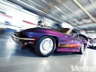 Картинка 1964 chevrolet corvette автомобили