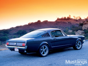 Картинка 1965 ford mustang fastback автомобили