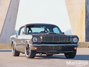 Картинка 1965 ford mustang fastback автомобили