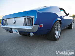 Картинка 1970 mustang sportroof автомобили