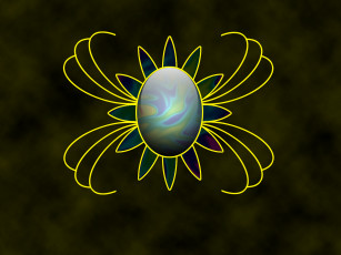 Картинка 3д графика fractal фракталы