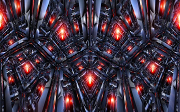 Картинка 3д графика abstract абстракции