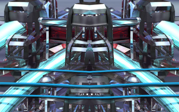 Картинка 3д графика abstract абстракции