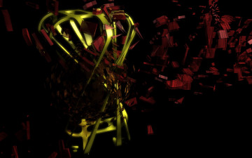 Картинка 3д графика abstract абстракции