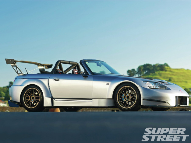 Обои картинки фото 2002, honda, s2000, автомобили