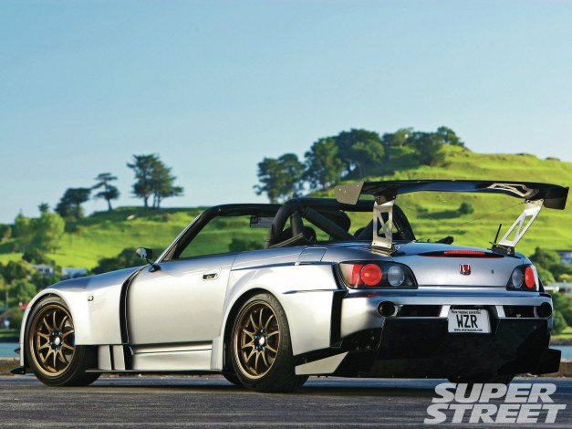 Обои картинки фото 2002, honda, s2000, автомобили