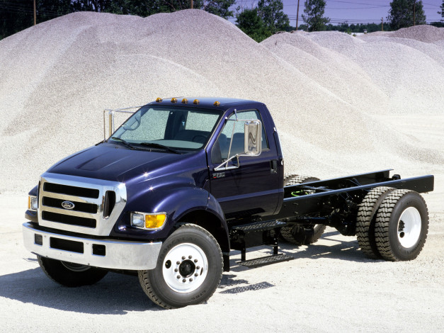 Обои картинки фото ford, 750, regular, cab, автомобили, trucks