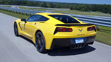 Картинка corvette автомобили сша gm chevrolet division